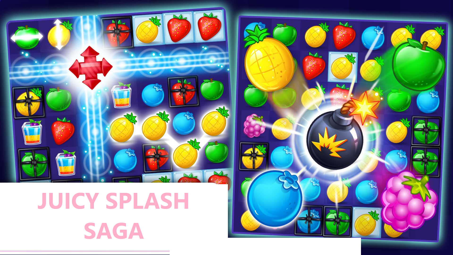 Banner of Juicy Splash Saga 