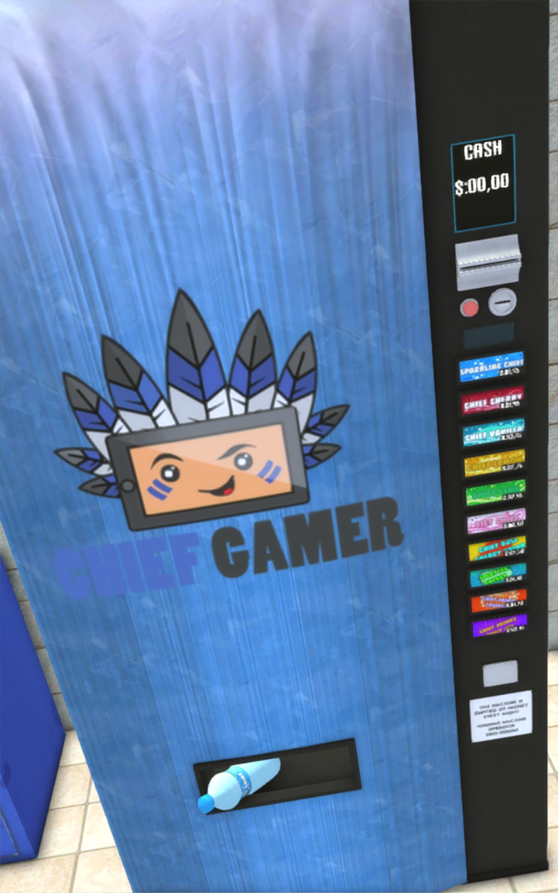 Soda Crush Vending Machine Game Screenshot