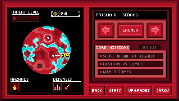 Missile Cards Game Screenshot