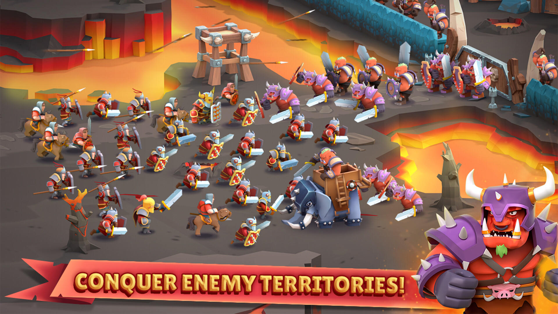 Game of Warriors ภาพหน้าจอเกม