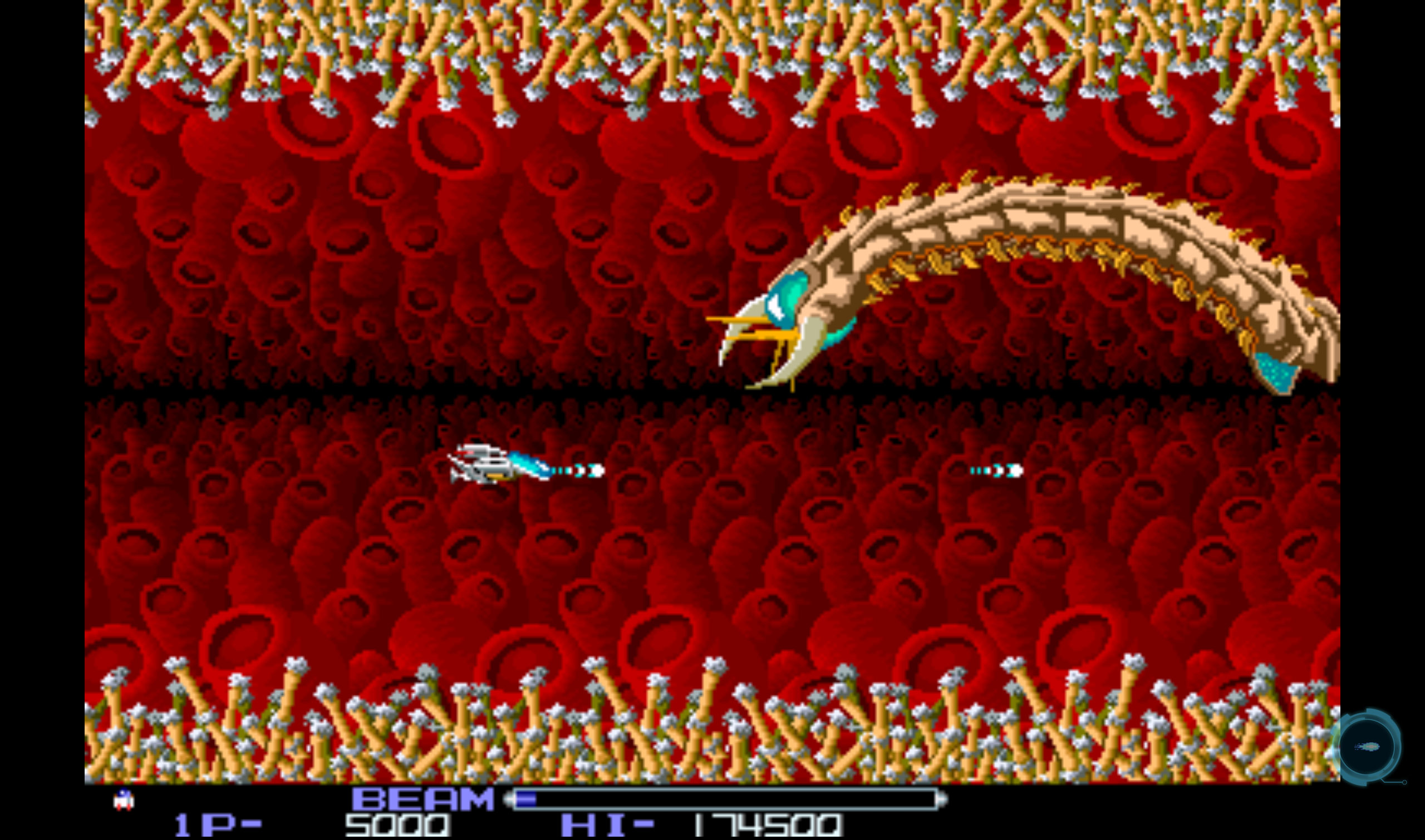 R-TYPE Game Screenshot
