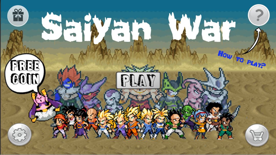 Goku Saiyan Final Battle screenshot game