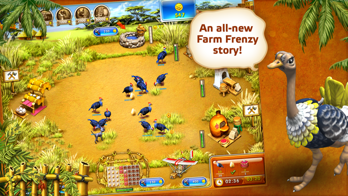 Farm Frenzy 3 Madagascar Game Screenshot