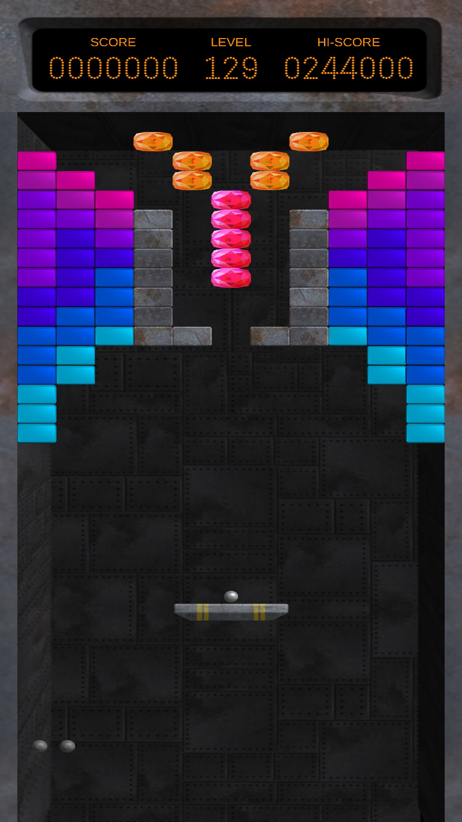 Brick Breaker DEMOLITION 2 ゲームのスクリーンショット