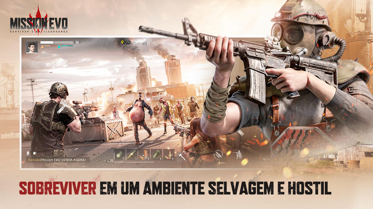 Mission EVO é o jogo perfeito para fãs de sobrevivência e mundo