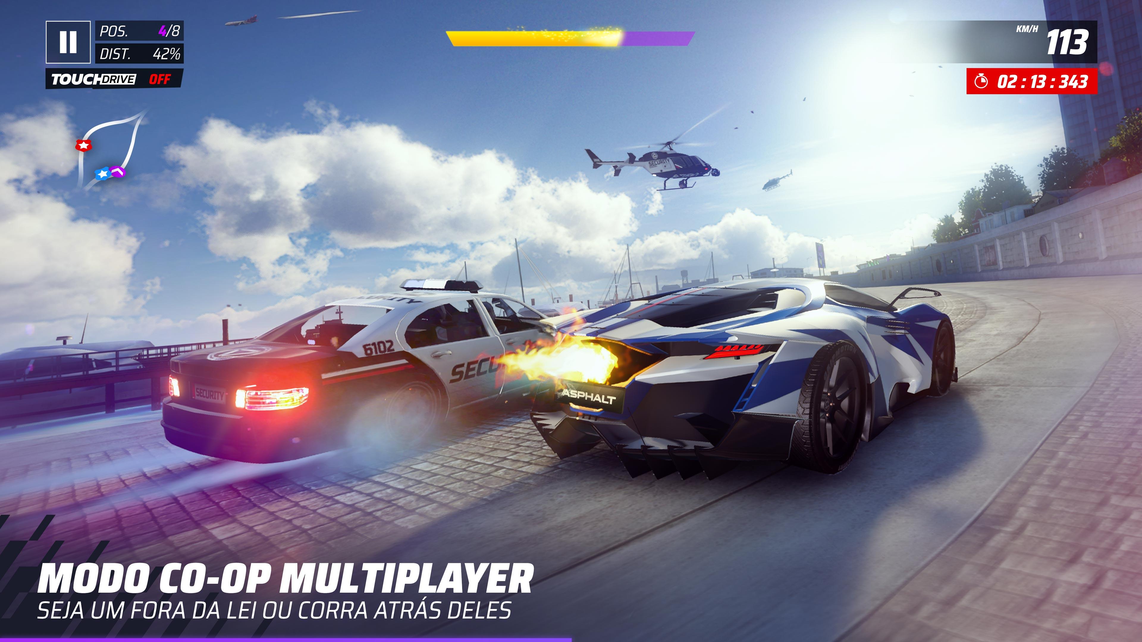 Captura de Tela do Jogo Asphalt Legends - Corrida