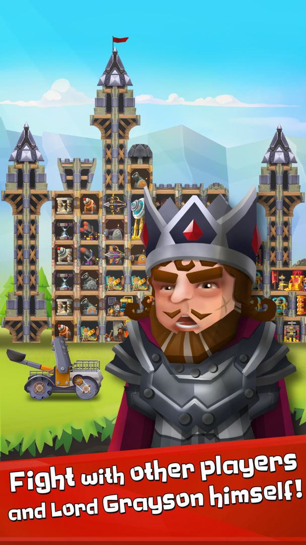 Screenshot of Castle Revenge: Catapult King