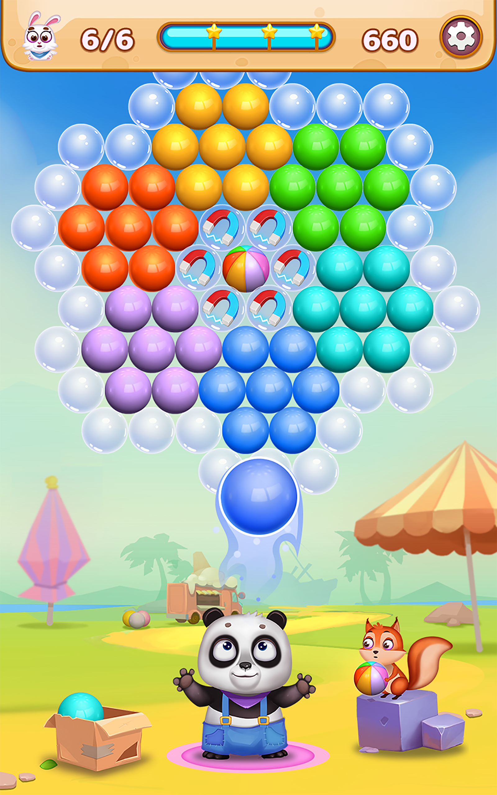 Screenshot 18 of Panda Bubble Shooter Mania 1.28