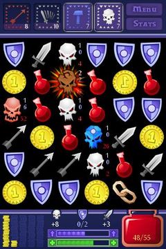 Dungeon Raid Game Screenshot