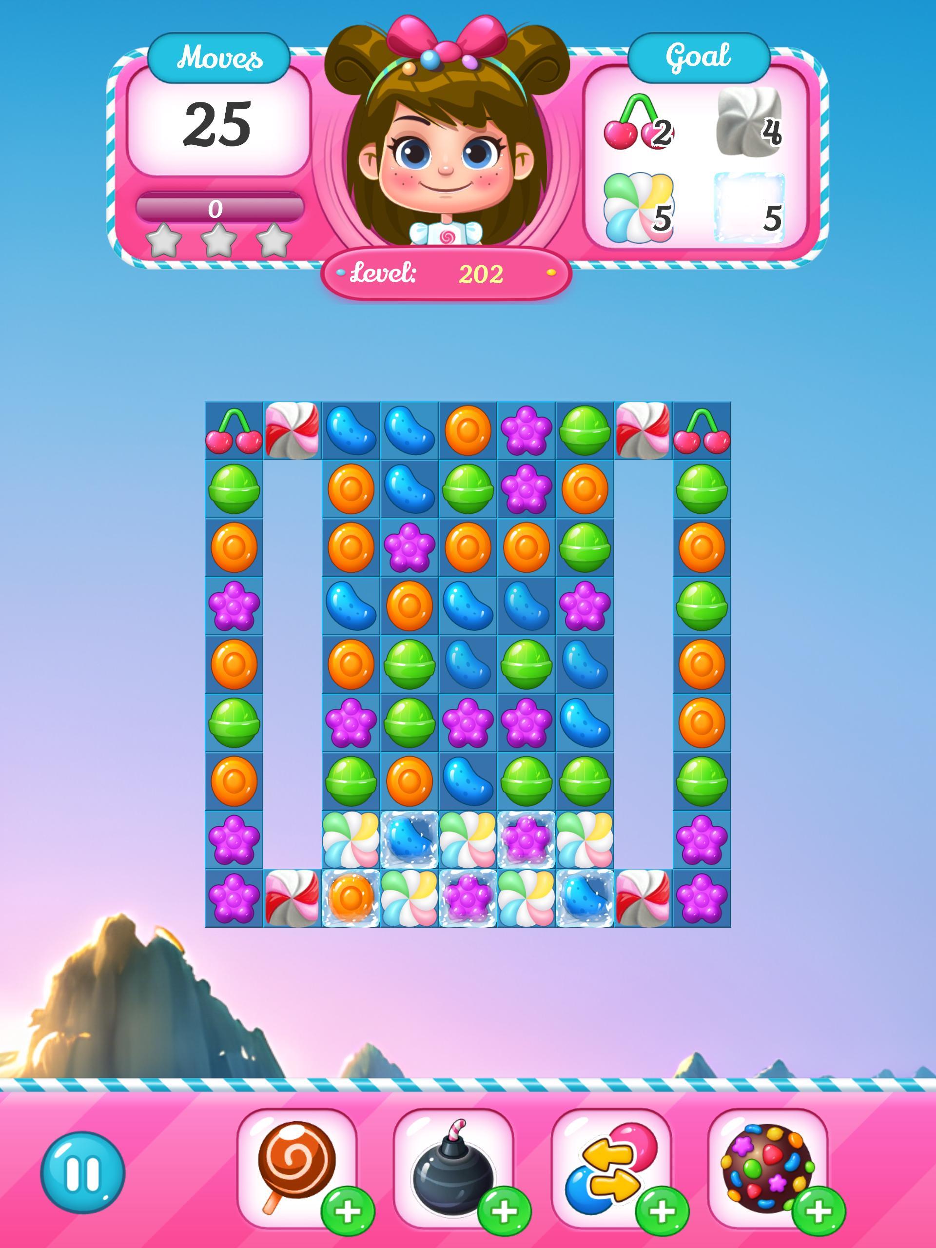 Candy Planet-Match 3 Puzzle ภาพหน้าจอเกม