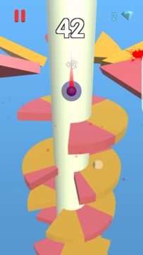 Helix Ball Jump 2 - Ball Drop Game Screenshot