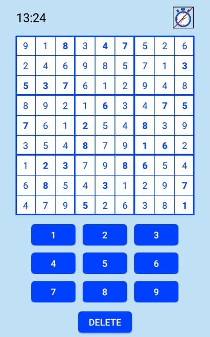 Sudoku for Pros Game Screenshot