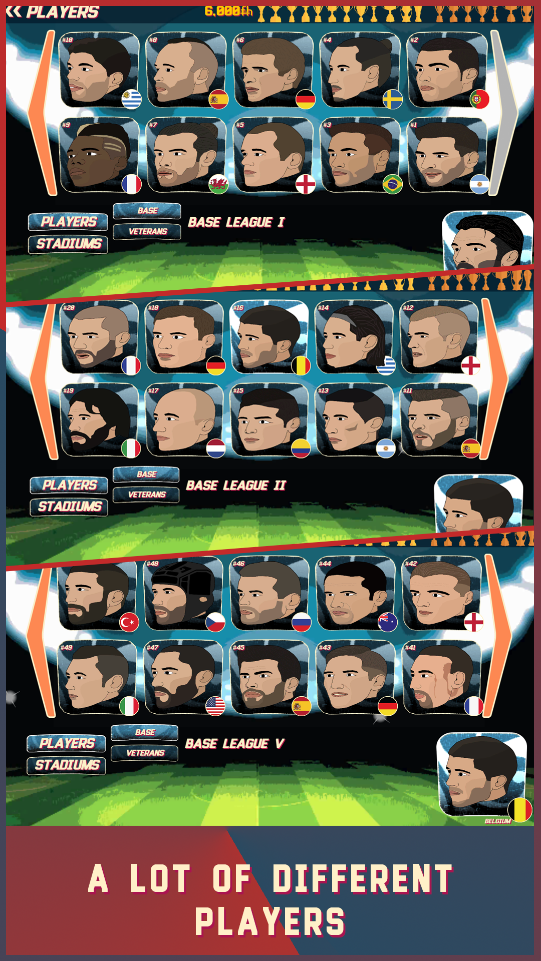 Football Heads Game Screenshot