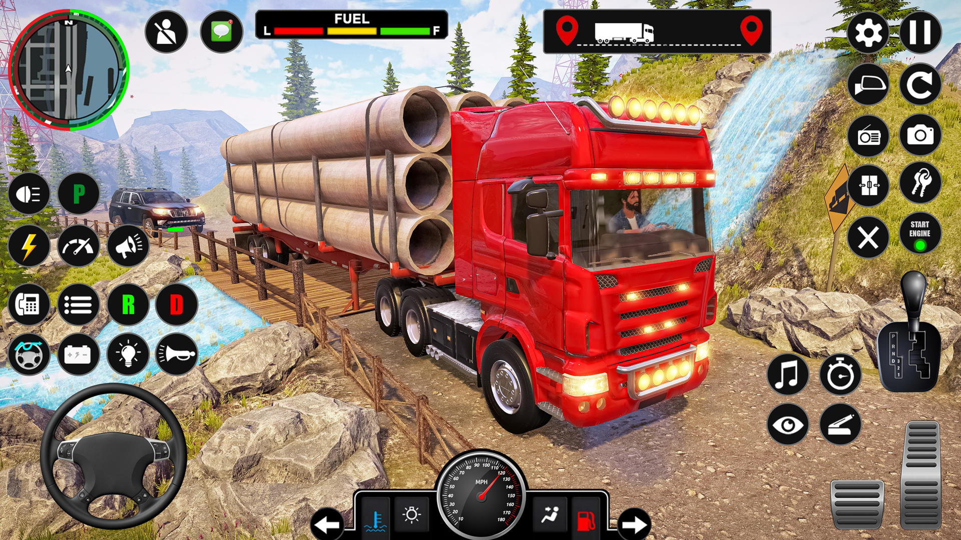 Offroad Cargo Delivery Truck Game Screenshot