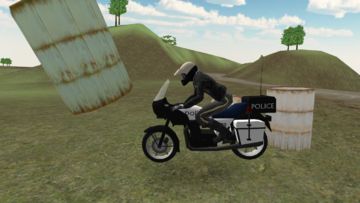 Police Motorbike Road Rider Game Screenshot