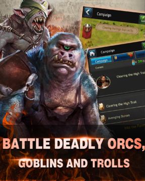 Elves vs. Dwarves ゲームのスクリーンショット