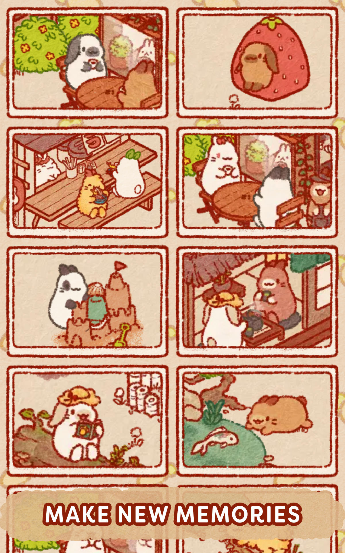 Screenshot of Usagi Shima: Cute Bunny Game