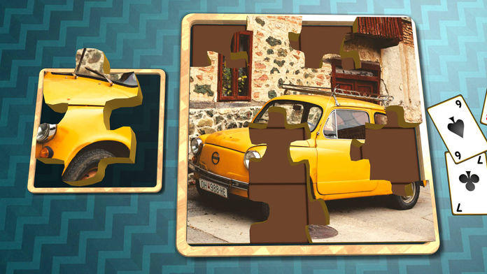 Jigsaw Solitaire Cute Game Screenshot