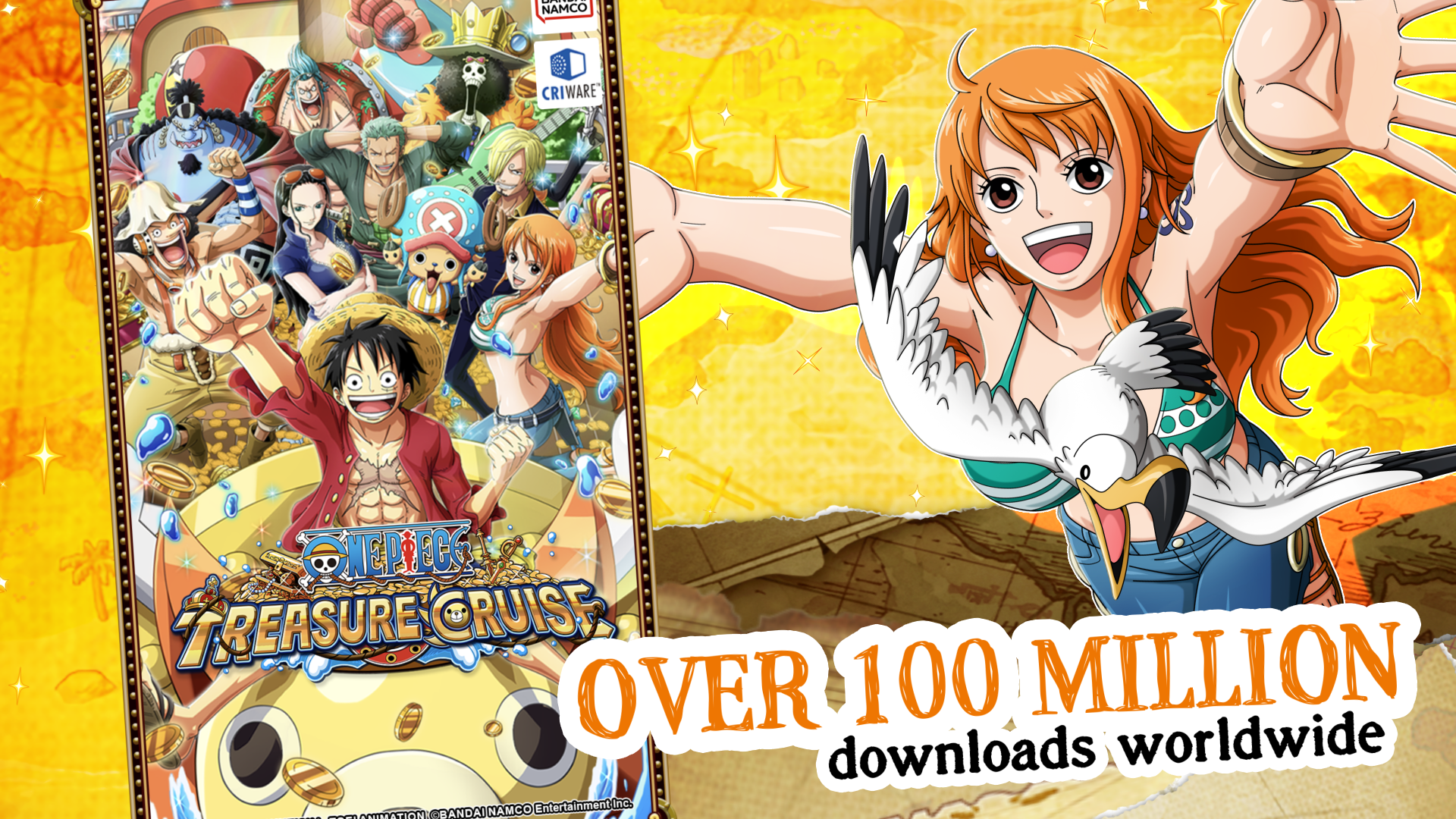 Bandai Namco lança RPG do mangá One Piece para Android e iOS 