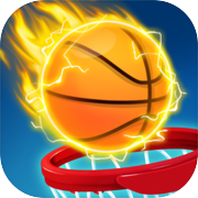Dunk match: bola de basquete