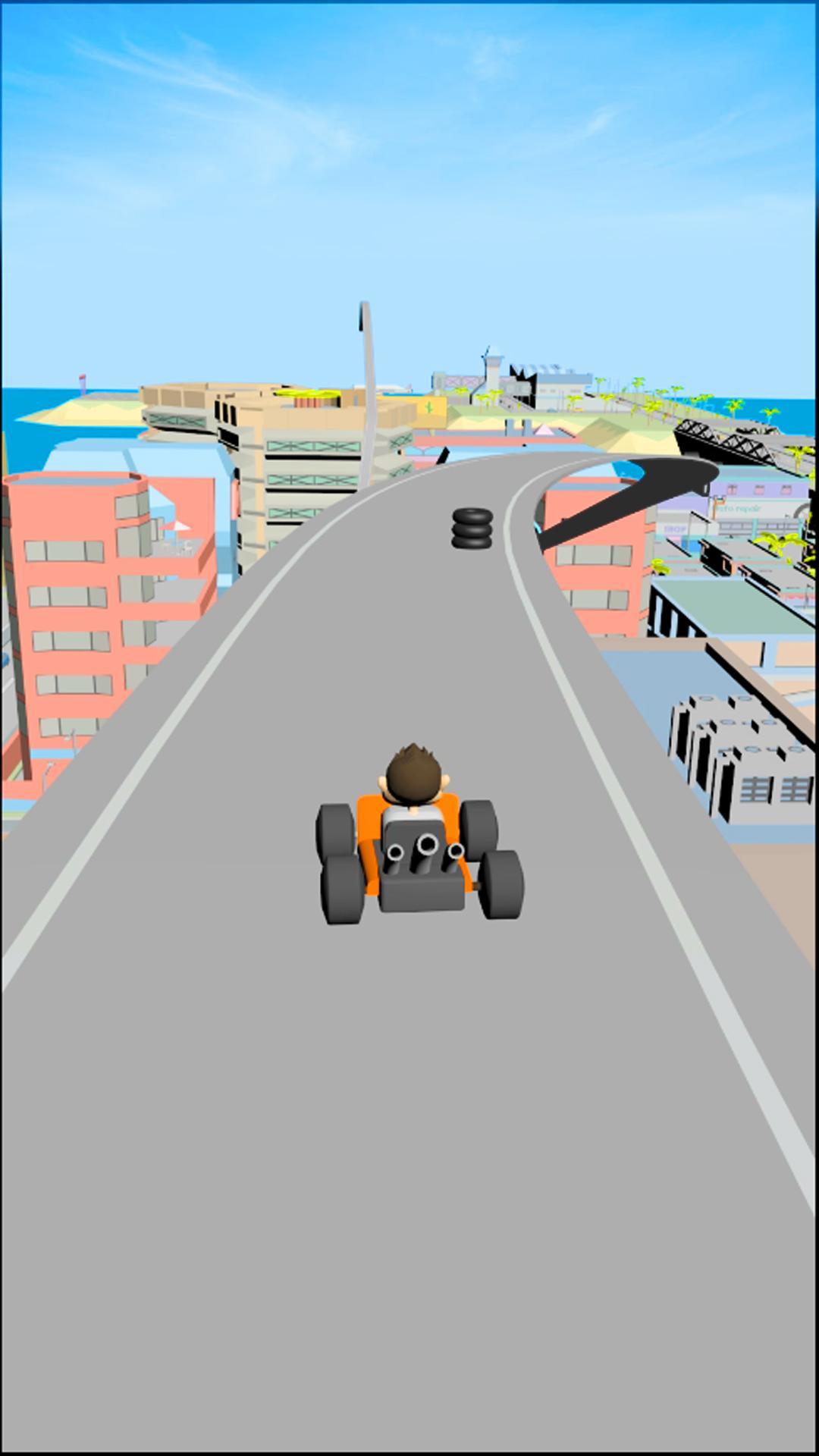 Crazy Road Game Screenshot