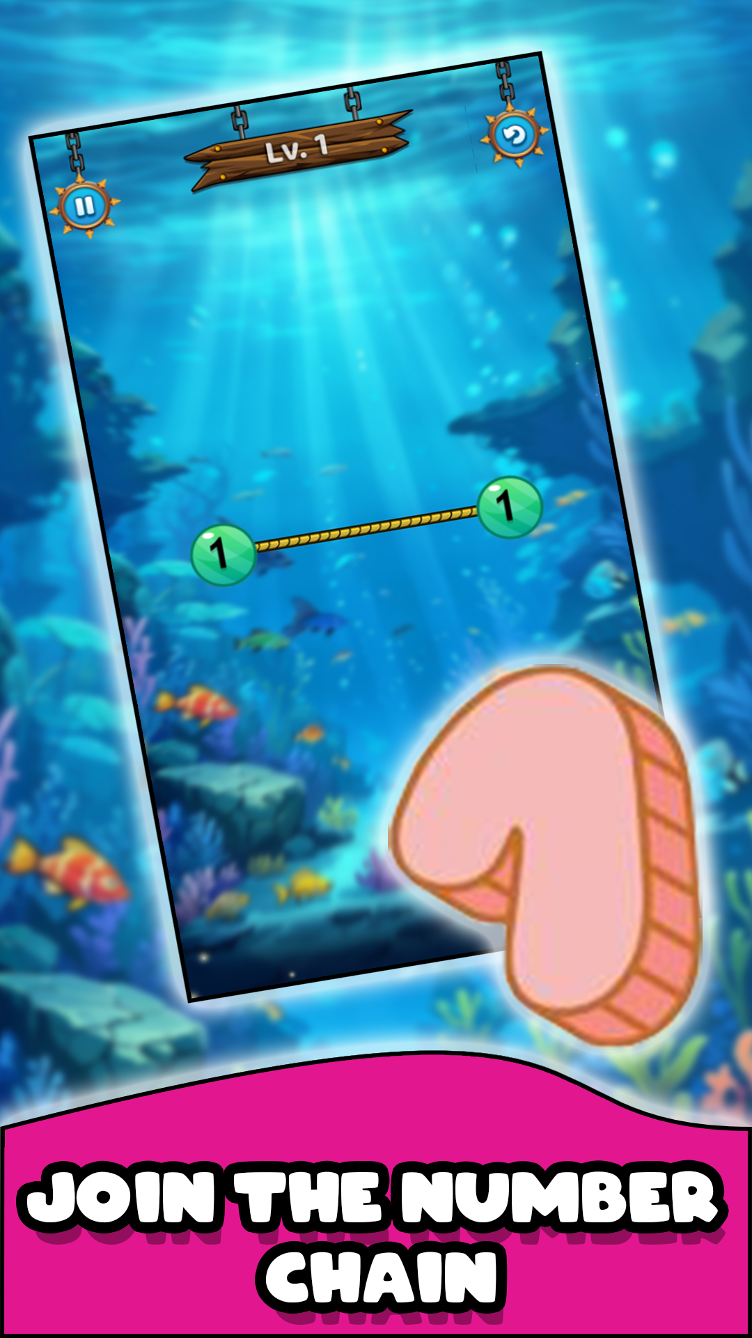 Number LInked Up Game Screenshot