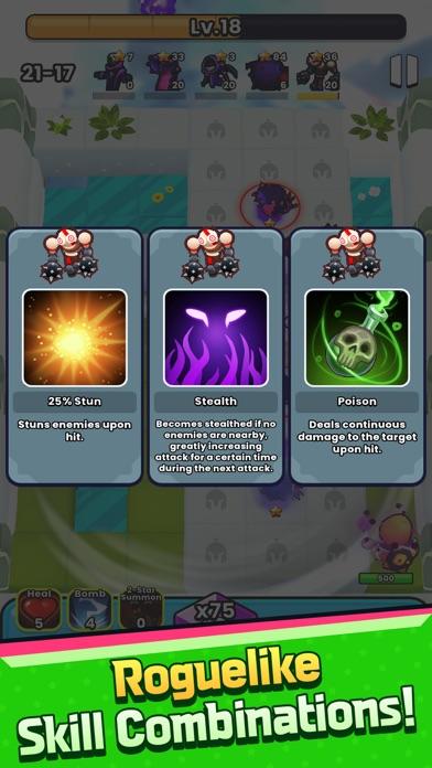 Monstars Evolution Defense TD Game Screenshot