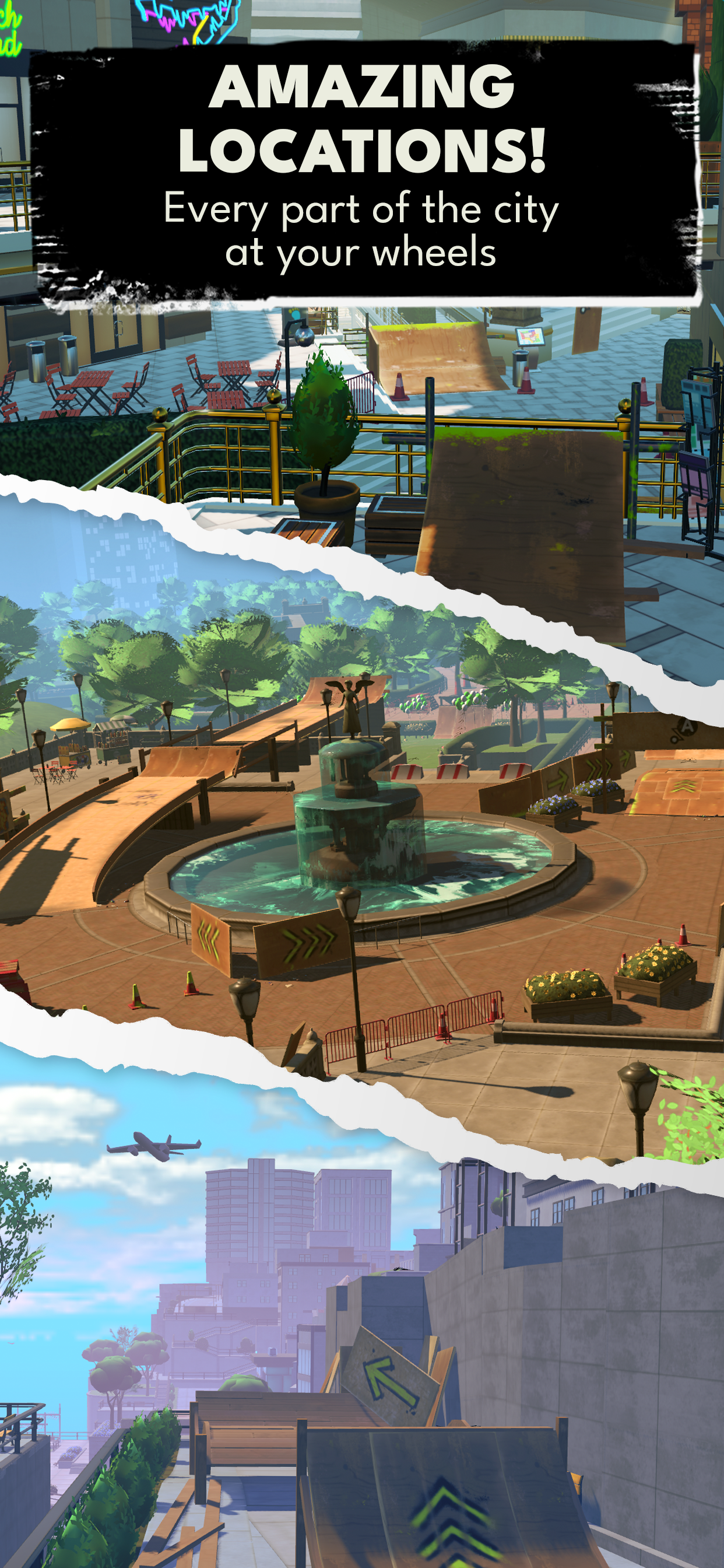 Touchgrind Scooter Game Screenshot