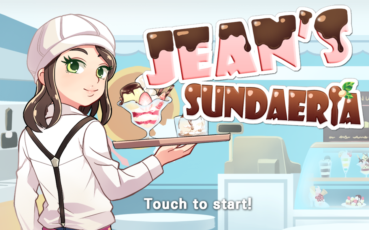 Jean's Sundaeria Game Screenshot