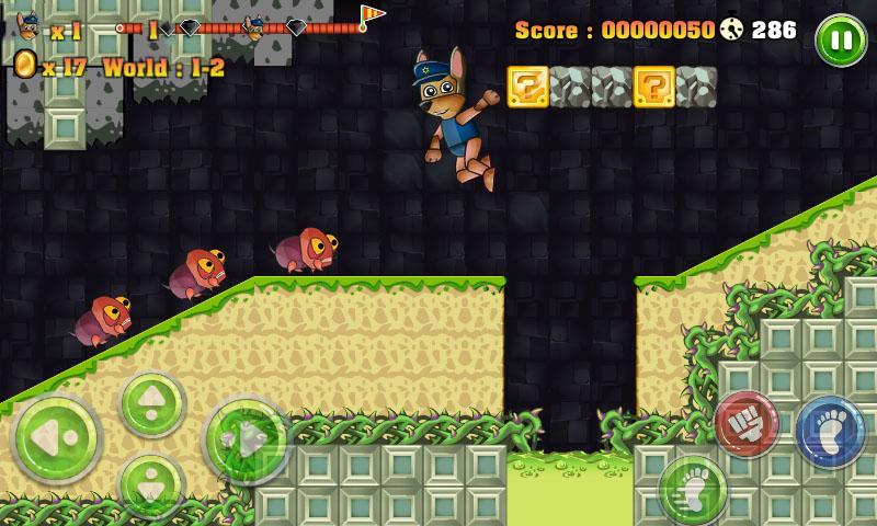 Paw Jungle Adventure Patrol 게임 스크린샷