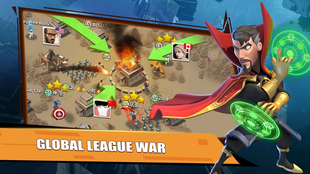 Rise of Heroes: Zombies Mobile - Epic SLG ภาพหน้าจอเกม