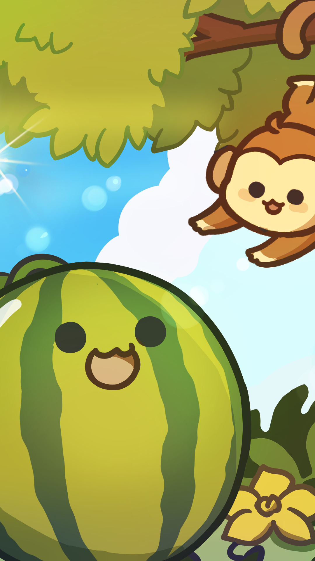 Screenshot 1 of QS Monkey Land: King of Fruits 1.0.36