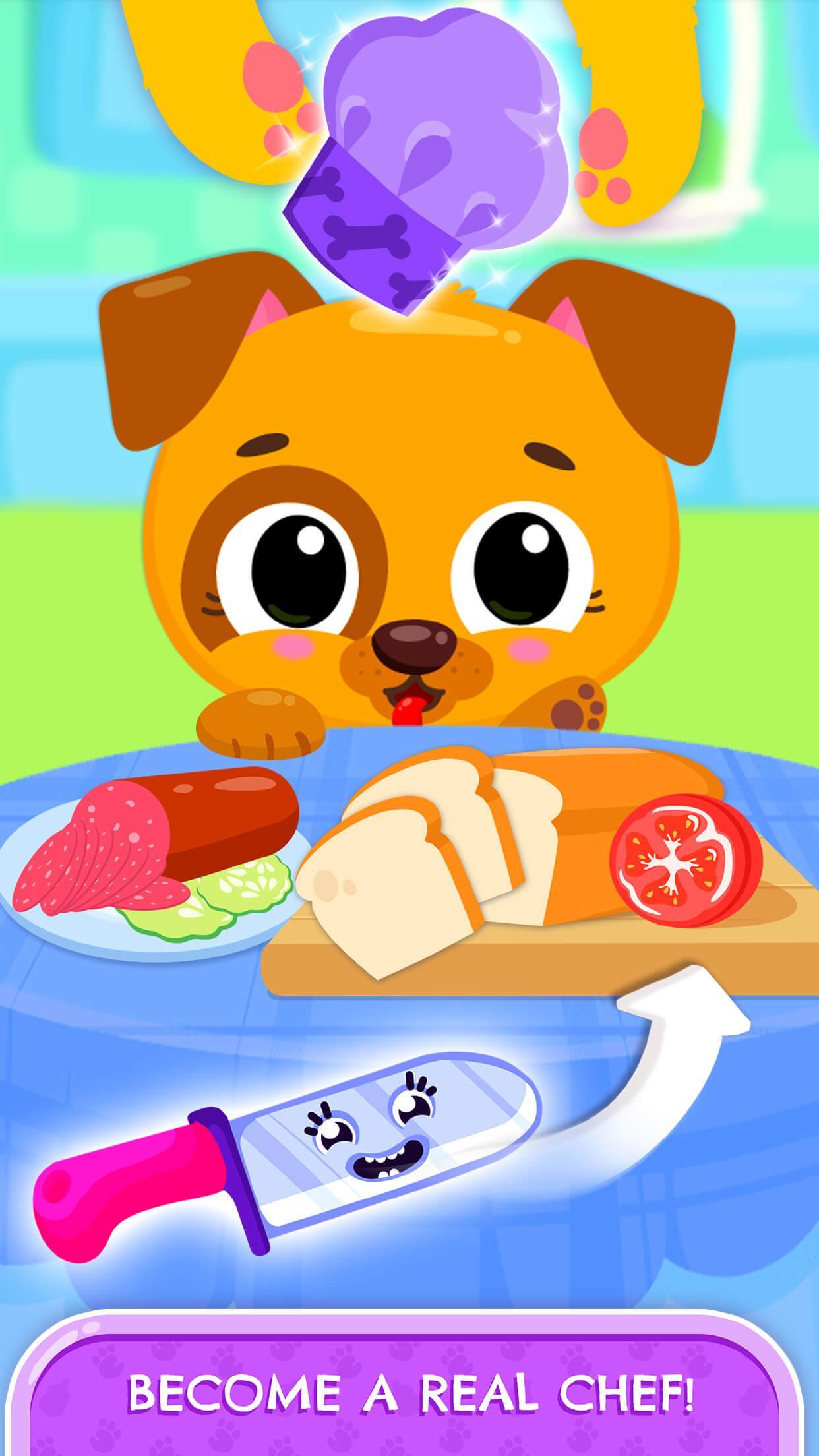 Cute & Tiny Sandwiches - Quick Lunch For Baby Pets Game Screenshot