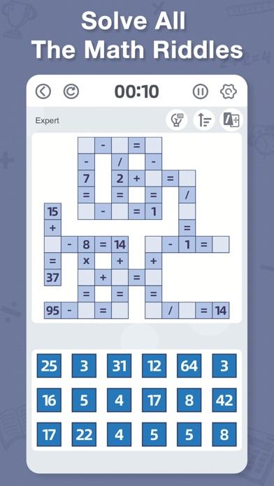 Aged Crossmath Game Screenshot