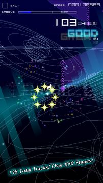 Cuplikan Layar Game Groove Coaster 2