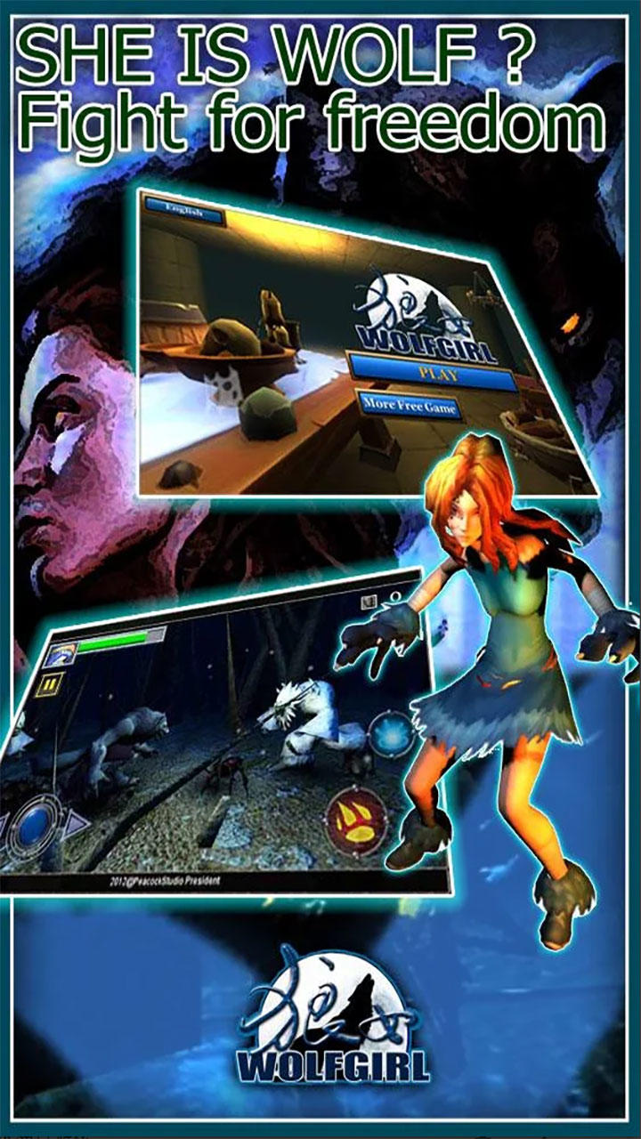 Wolf Girl 2 Game Screenshot