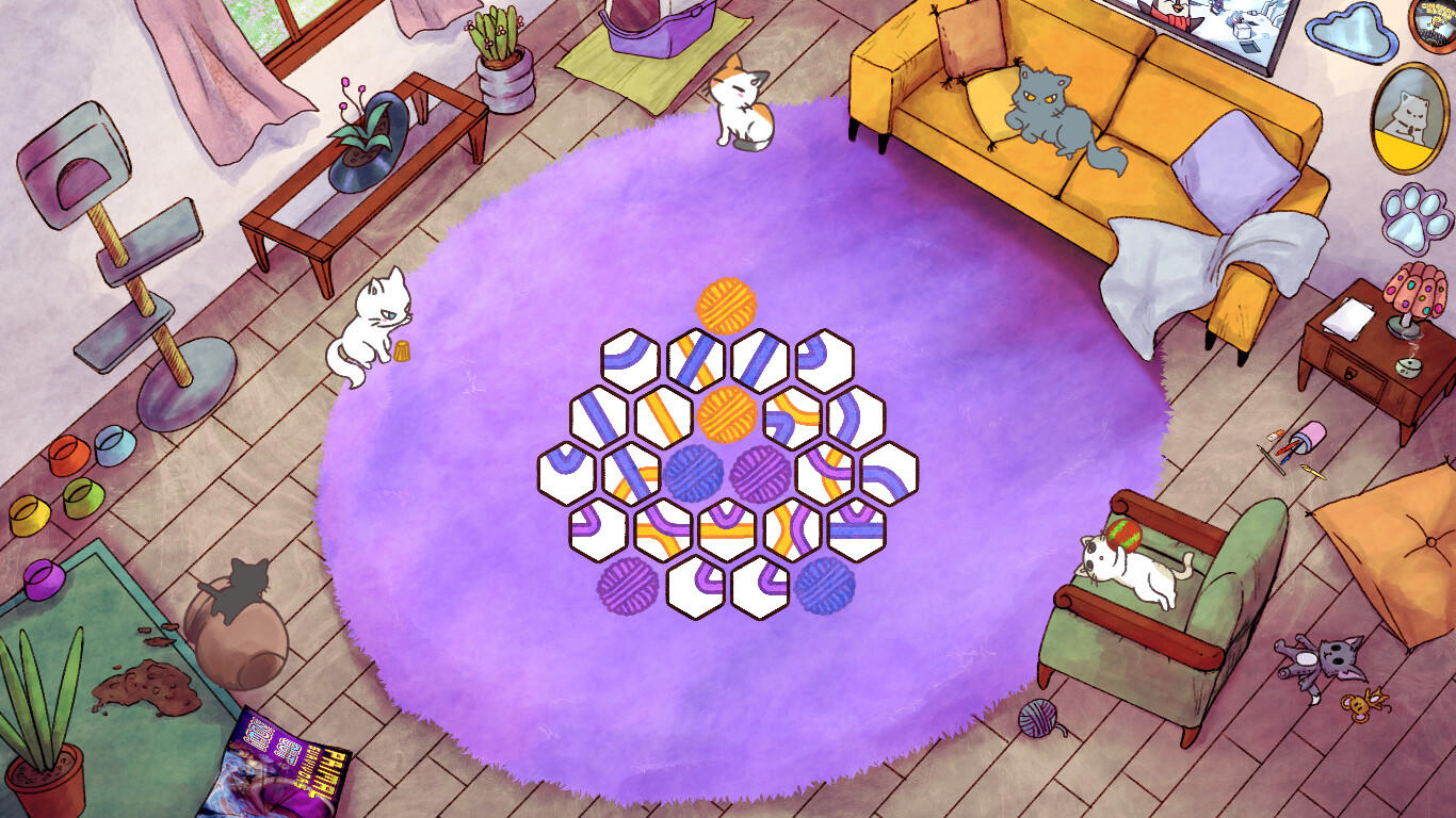 Hex Cats 게임 스크린샷