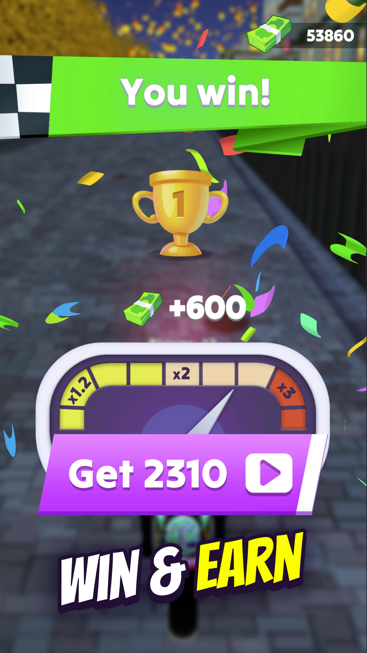 Cuplikan Layar Game Wild Wheels: Bike Racing