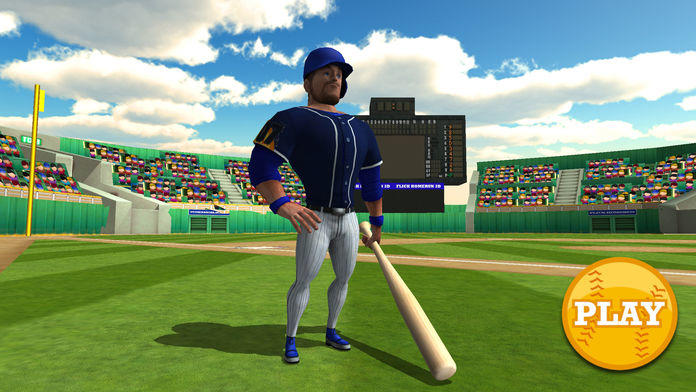 Flick Home Run 3D 게임 스크린샷
