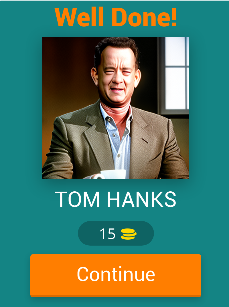Guess the Celebrities-Quiz Game Screenshot