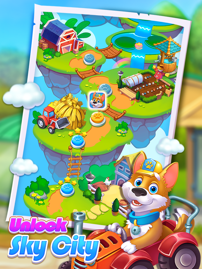 Sweet Fruit Match 3 Game Screenshot