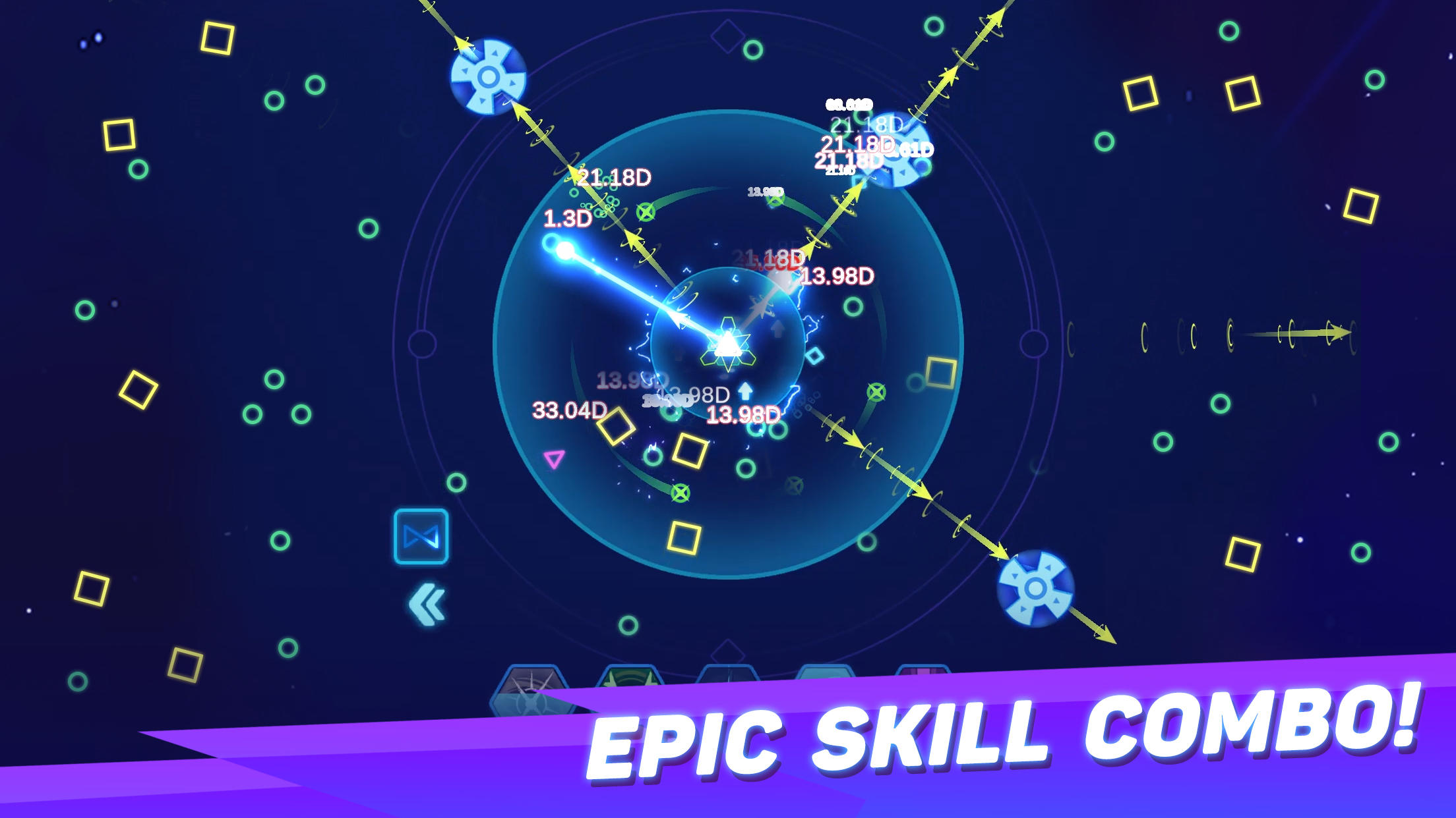 Space War: Idle Tower Defense Game Screenshot