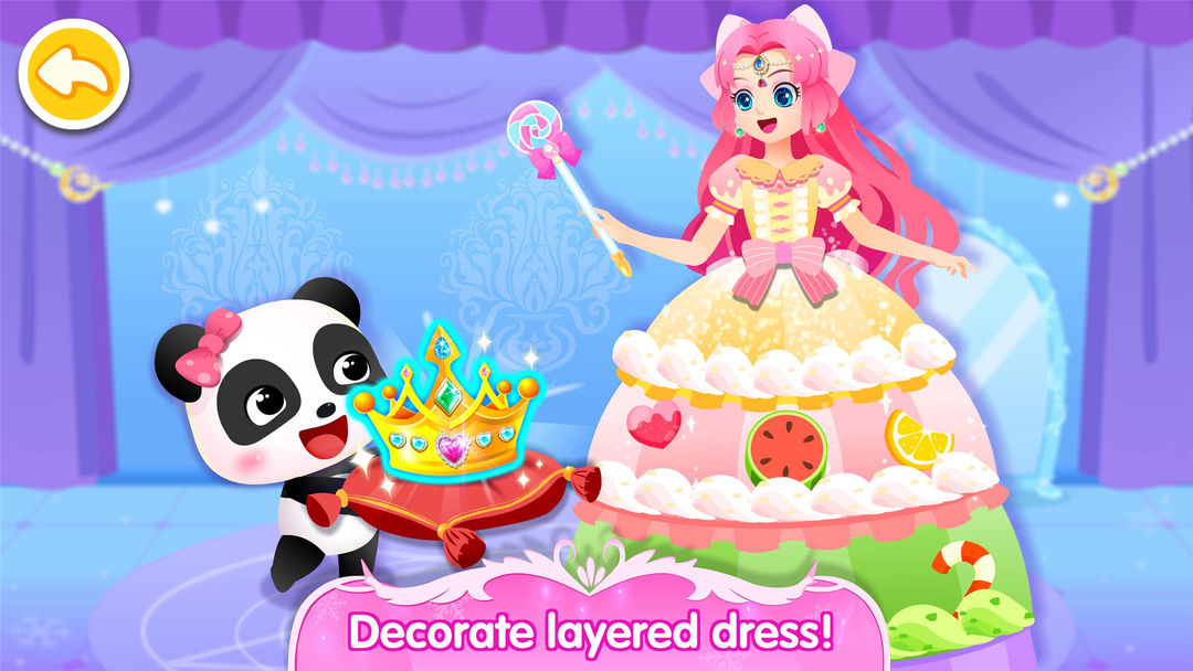 Little Panda: Princess Party screenshot game