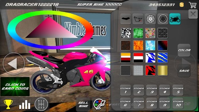 Drag Bikes - Motorbike edition screenshot game