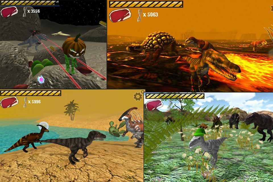 Raptor RPG - Dino Sim 게임 스크린 샷