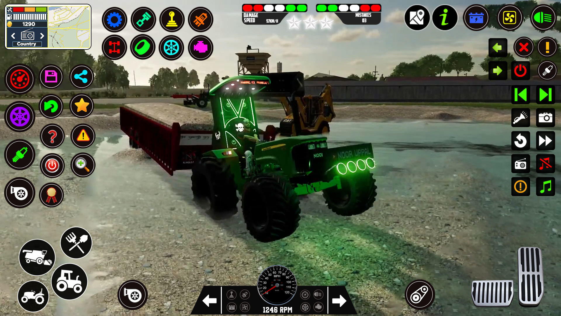 Screenshot of Indian Tractor Farming Games