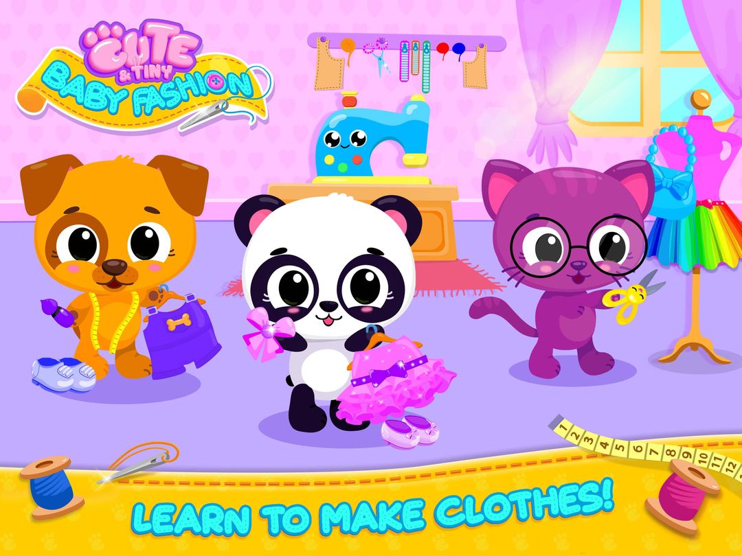 Cute & Tiny Baby Fashion - Design & Dress Up Fun 게임 스크린 샷