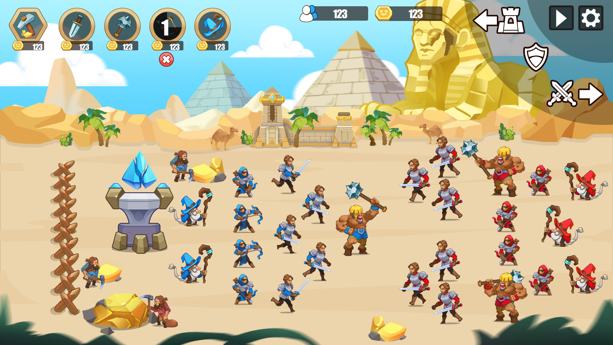 King of War: Tower Defense Game Screenshot