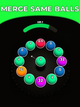 Roll Merge 3D - Number Puzzle Game Screenshot