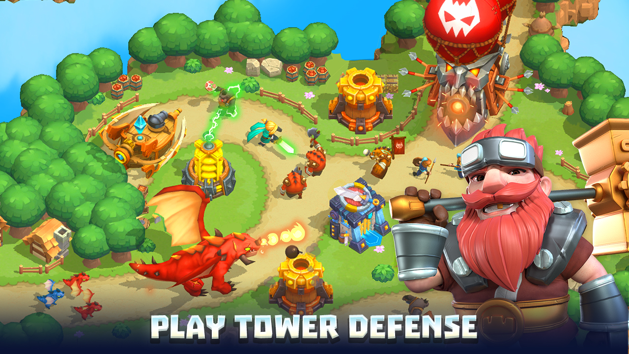 Kingdom Quest Tower Defense TD for Android - Free App Download